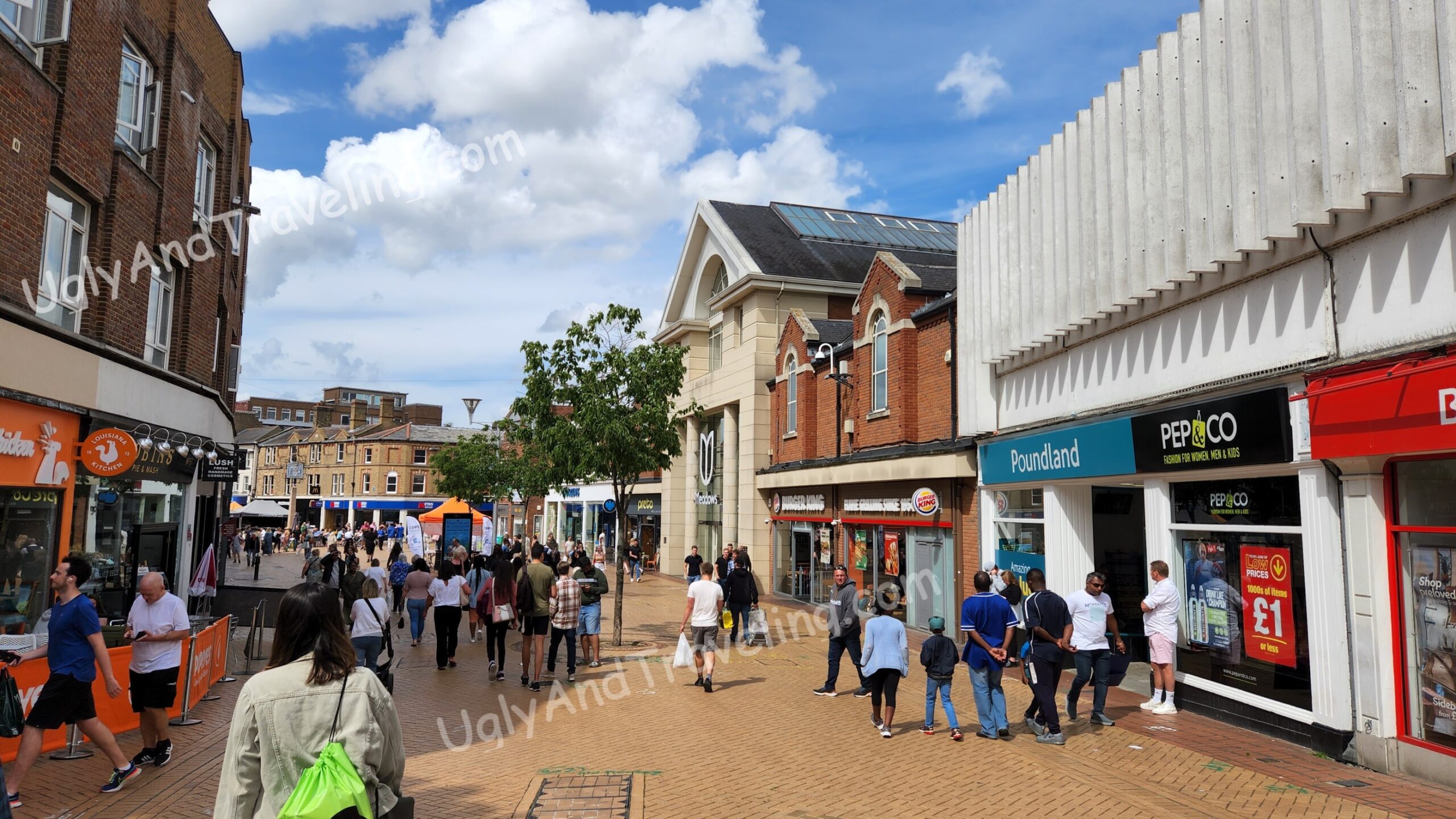 Chelmsford City Centre Walking Tour, Essex England