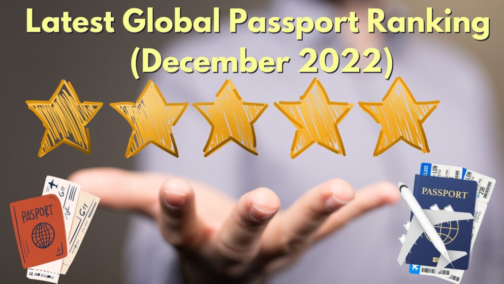 Latest Global Passport Ranking (December 2022)