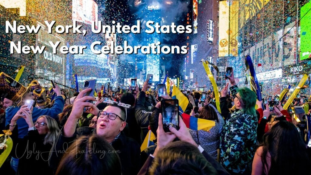 New York United States New Year Celebrations
